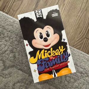 Mickey Family Cute Together Keychain Series Blind Box